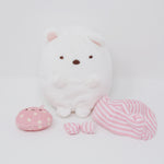 (No Tags, Detached) Shirokuma with Furoshiki Plush - Sumikkogurashi San-X