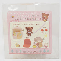 2016 Chairoikoguma House Plush Set - Rilakkuma Gloves Gift Theme Winter - San-X