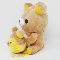 2006 Rilakkuma and Kiiroitori with Rilakkuma Hat Moving Plush Set - 711 Limited - San-X