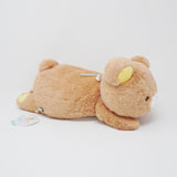 2021 Rilakkuma Lying Fuzzy Plush with Tulip - Chairoikoguma's Friend Theme - San-X