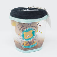 2019 Coffee Tumbler Rilakkuma Plush Set Keychain - Always With Rilakkuma Store Limited - San-X