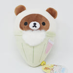 2023 Soft Serve Ice Cream Chairoikoguma Plush - Rilakkuma Dagashi Series - San-X