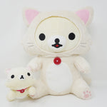 (No Tags) Korilakkuma Cat Costume with Small Cat Plush - Neko Rilakkuma - San-X