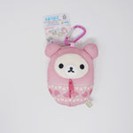 2023 Korilakkuma in Sleeping Bag Plush Keychain - Rilakkuma Camping Theme - San-X