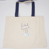 2022 Tote Bag - Rilakkuma Swan and Golden Flower Theme - San-X