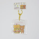 2018 Hamburger Rilakkuma Acrylic Keychain - Rilakkuma Deli  - San-X