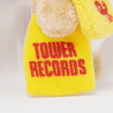2011 Rilakkuma Plush Keychain - TOWER RECORDS x Rilakkuma - San-X