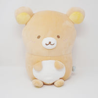(No Tags) 2022 Rilakkuma Chubby Mochi Plush - Honyagurumi Series Rilakkuma - San-X