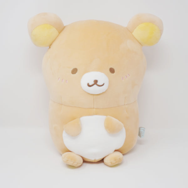 (No Tags) 2022 Rilakkuma Chubby Mochi Plush - Honyagurumi Series Rilakkuma - San-X
