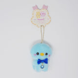 Blue Chick Hiyoko-san (March Aquamarine) - Birthstone Lucky Friends Plush Keychain - Sukutto Tatch-san - Yell Japan