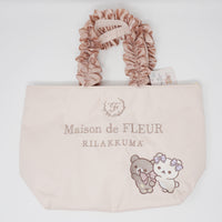 Korilakkuma & Chairoikoguma Frill Tote Bag - Rilakkuma x Maison de FLEUR - San-X