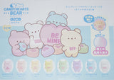 Yellow "BFF" Bear Plush - Valentine's Candy Hearts Bear - Yell Japan