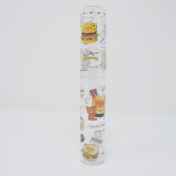 (No Tags) 2018 Rilakkuma Travel Toothbrush Case - Deli Theme - San-X