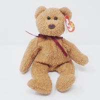 1996 Curly the Bear Plush - TY Beanie Babies