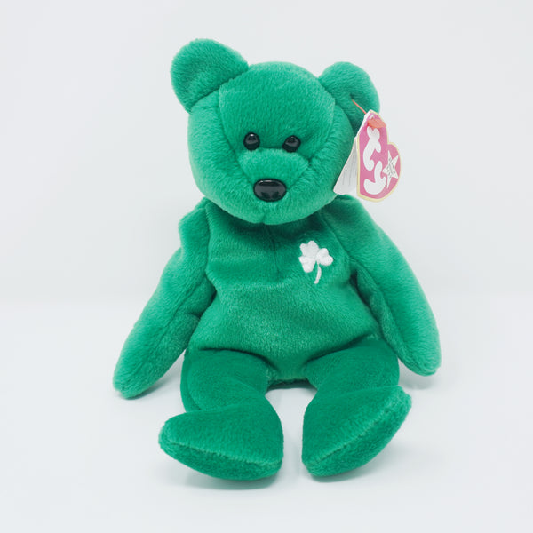 1998 Erin the Bear Plush - St. Patrick's Day - TY Beanie Babies