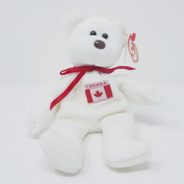 1996 Maple the Bear Plush - TY Beanie Babies - Canada Exclusive