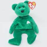 1998 Erin the Bear Plush - St. Patrick's Day - TY Beanie Babies