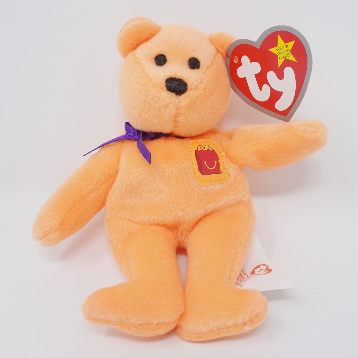 2004 Happy Meal the Bear McDonald's Teenie Beanie Plush - TY Beanie Ba ...