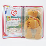 2000 Germania the Bear McDonald's Teenie Beanie Plush Sealed Box  - TY Beanie Babies
