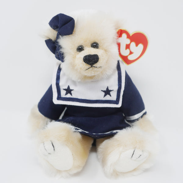 1993 Breezy the Bear Sailor Plush TY - TY Beanie Babies - The Attic Treasures Collection