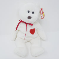1995 Valentino the Bear Plush TY Beanie Babies Mary Bear