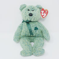 2001 Shamrock the Bear Plush - TY Beanie Babies