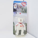 1999 Maple the Bear - Canada - McDonald's Teenie Beanie Plush Sealed Box  - TY Beanie Babies