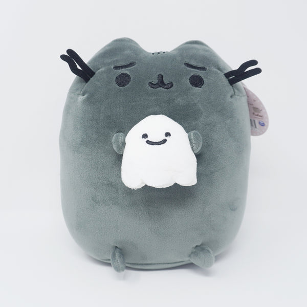 2022 Black Scaredy Cat Pusheen "Squisheen" Halloween Plush - GUND