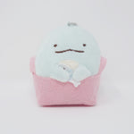 Tokage in Shopping Basket Prize Plush Keychain - Sumikkogurashi - San-X