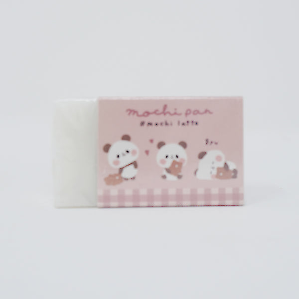 Mochi Latte Panda White Eraser -  Kamio Japan