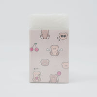 Juicy na Bear White Eraser - Kamio Japan