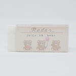 Fuzzy Juicy na Bear Slim Eraser - Kamio Japan