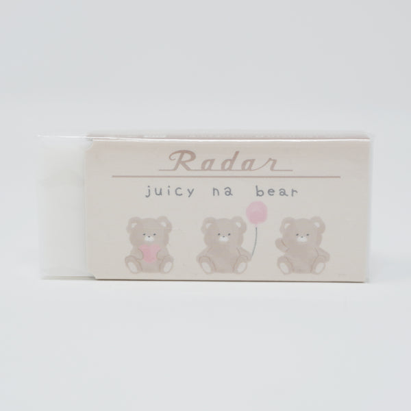 Fuzzy Juicy na Bear Slim Eraser - Kamio Japan