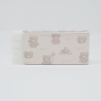 Fuzzy Juicy na Bear Slim Eraser - Kamio Japan