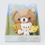 2020 Chairoikoguma Plush Box Set - Limited Rilakkuma & Sumikkogurashi Festival Collaboration Set - San-X