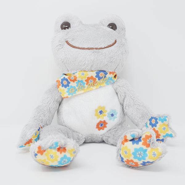 (No Tags) Gray Pickles the Frog Flower A La Mode 3 Plush - Event Limited - Nakajima