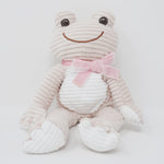 2022 Corduroy Mocha Beige Pickles Plush - Pickles the Frog - Nakajima