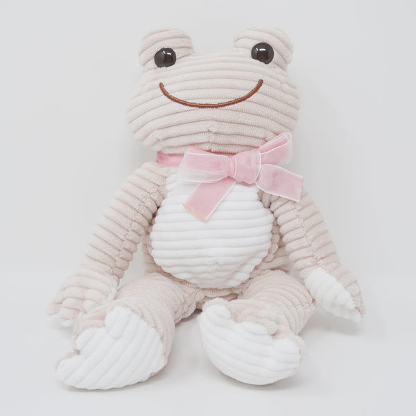 2022 Corduroy Mocha Beige Pickles Plush - Pickles the Frog - Nakajima