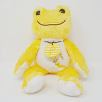 (No Tags) 2019 Yellow Pickles Plush - Yamashiroya Limited Pickles the Frog - Nakajima