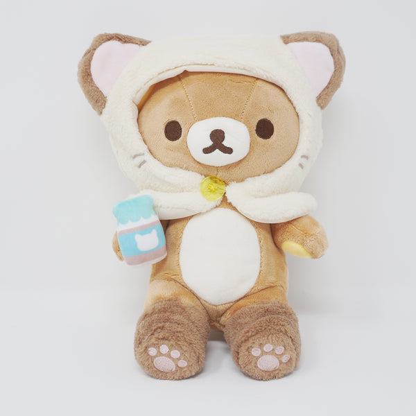 2023 Cat Rilakkuma Plush - Neko Neko Onsen Rilakkuma - San-X