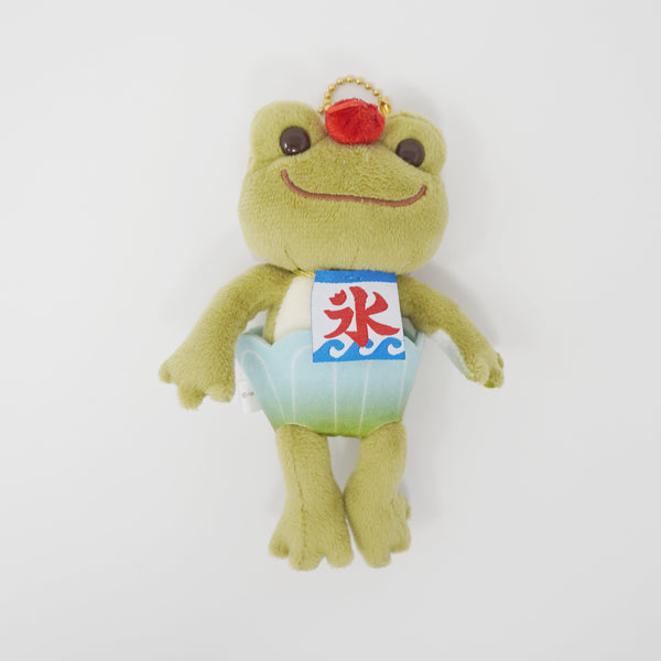 2021 Matcha Shaved Ice Green Pickles Plush Keychain - Pickles the Frog - Nakajima
