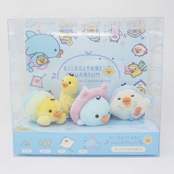 2022 Kiiroitori Aquarium Animal Plush Set - Kiiroitori Aquarium & Rilakkuma Store Limited - San-X