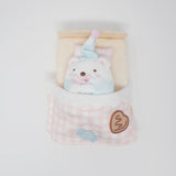 2021 Shirokuma in Cake Bed Tenori Plush - Sumikko Neko Siblings Sweet Shop - Sumikkogurashi Collection San-X