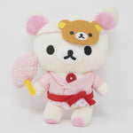 (No Tags) 2007 Korilakkuma Pink Yukata Plush - San-X Character Festival Rilakkuma - San-X