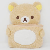 2022 Fuzzy Rilakkuma Hanging Pouch - Always With Rilakkuma - San-X