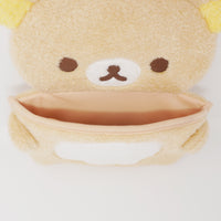 2022 Fuzzy Rilakkuma Hanging Pouch - Always With Rilakkuma - San-X