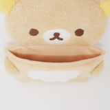 2022 Fuzzy Rilakkuma Hanging Pouch - Always With Rilakkuma - San-X
