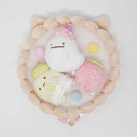 2021 Neko Cat Cake Plush Set Obake & Tapioca - Neko Siblings Sweet Shop -Sumikkogurashi Shop Limited - San-X