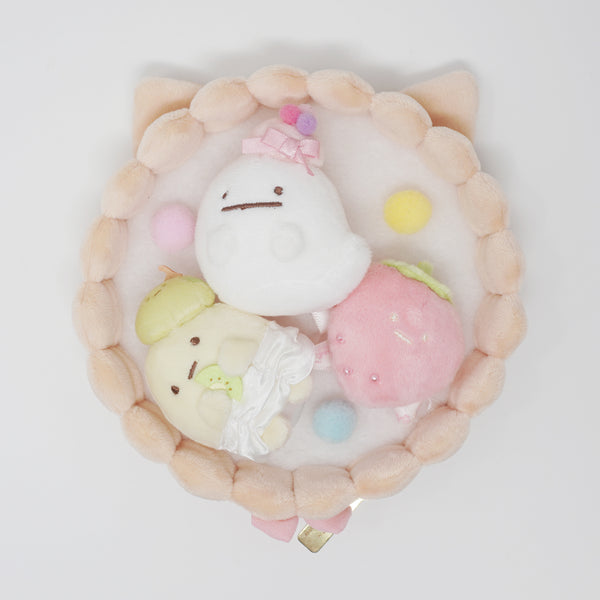 2021 Neko Cat Cake Plush Set Obake & Tapioca - Neko Siblings Sweet Shop -Sumikkogurashi Shop Limited - San-X