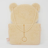 2022 Fuzzy Rilakkuma Hanging Pouch - Always With Rilakkuma - San-X